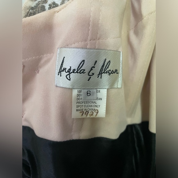 Angela & Allison Black Prom/Graduation Dress - Picture 5 of 9